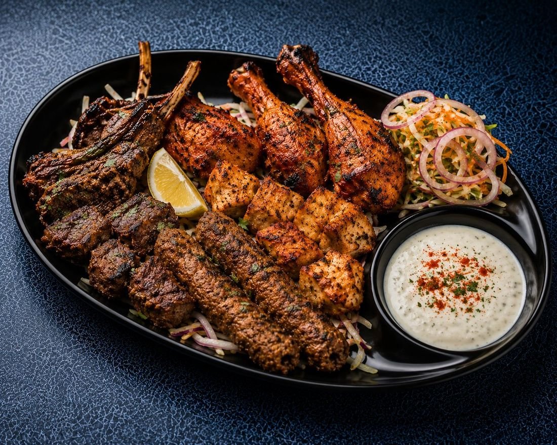 Mixed grill at Mahek Caf&eacute; & Snacks, Rosenberg